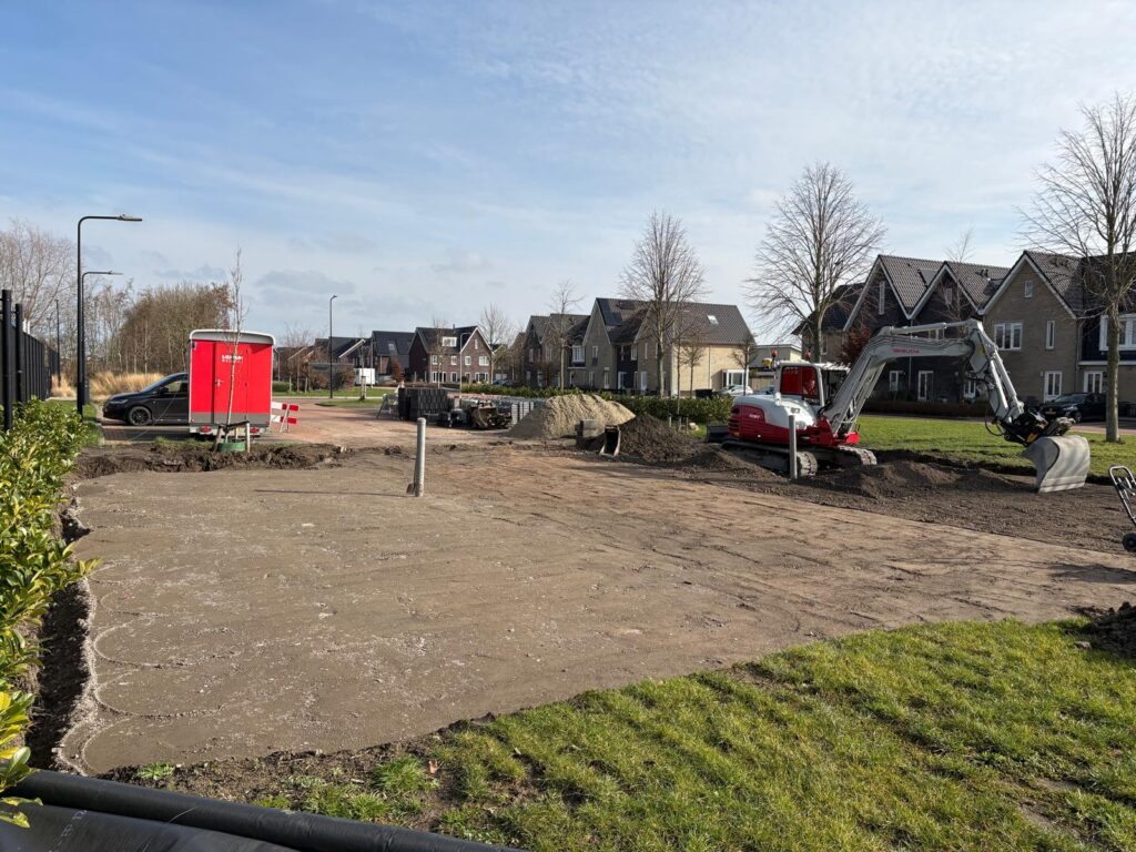 Grondwerk en bouwrijp